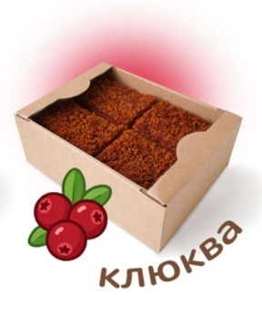 №3 Пряник 1кг с фруктовой начинкой Клюква в Назарове